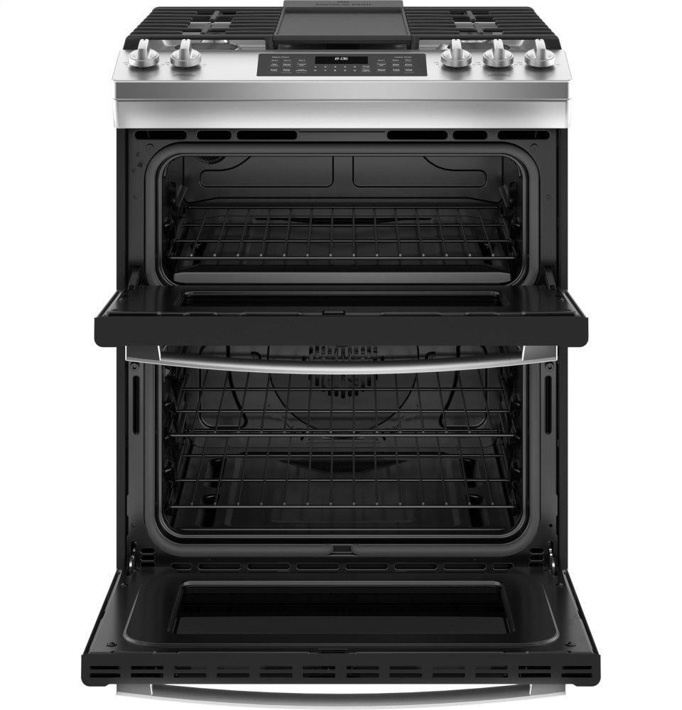 Ge Appliances JGSS86SPSS Ge® 30" Slide-In Front Control Gas Double Oven Range