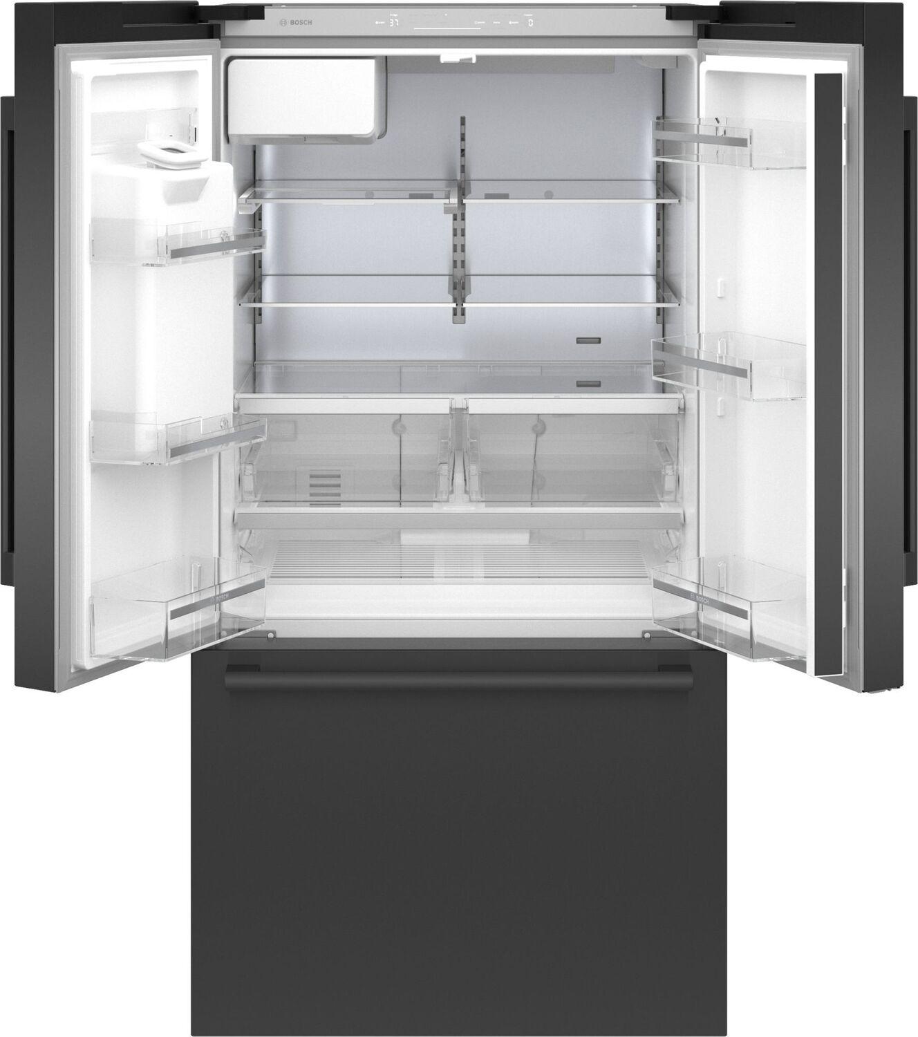 Bosch B36FD50SNB 500 Series French Door Bottom Mount Refrigerator 36'' Easy Clean Stainless Steel B36Fd50Snb