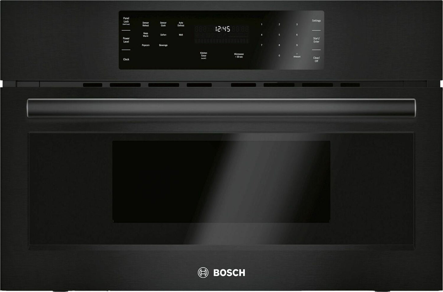 Bosch HMB50162UC 500 Series, 30", Microwave, Black, Drop Down Door