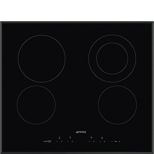 Smeg SEU244ETB Cooktop Black Seu244Etb