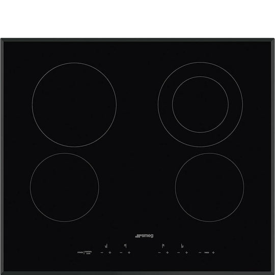 Smeg SEU244ETB Cooktop Black Seu244Etb