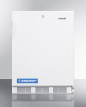Summit FF6LADA Ada Compliant All-Refrigerator For Freestanding General Purpose Use, With Lock, Automatic Defrost Operation And White Exterior