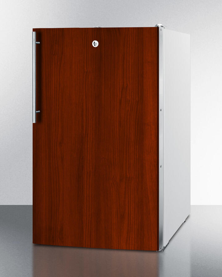 Summit FS407LBI7IFADA Commercially Listed Ada Compliant 20" Wide Built-In Undercounter All-Freezer, -20 C Capable With A Lock And Integrated Door Frame For Full Overlay Panels