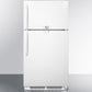 Summit CTR18LLF2 18.2 Cu.Ft. Refrigerator-Freezer With Dual Combination Lock And Frost-Free Operation