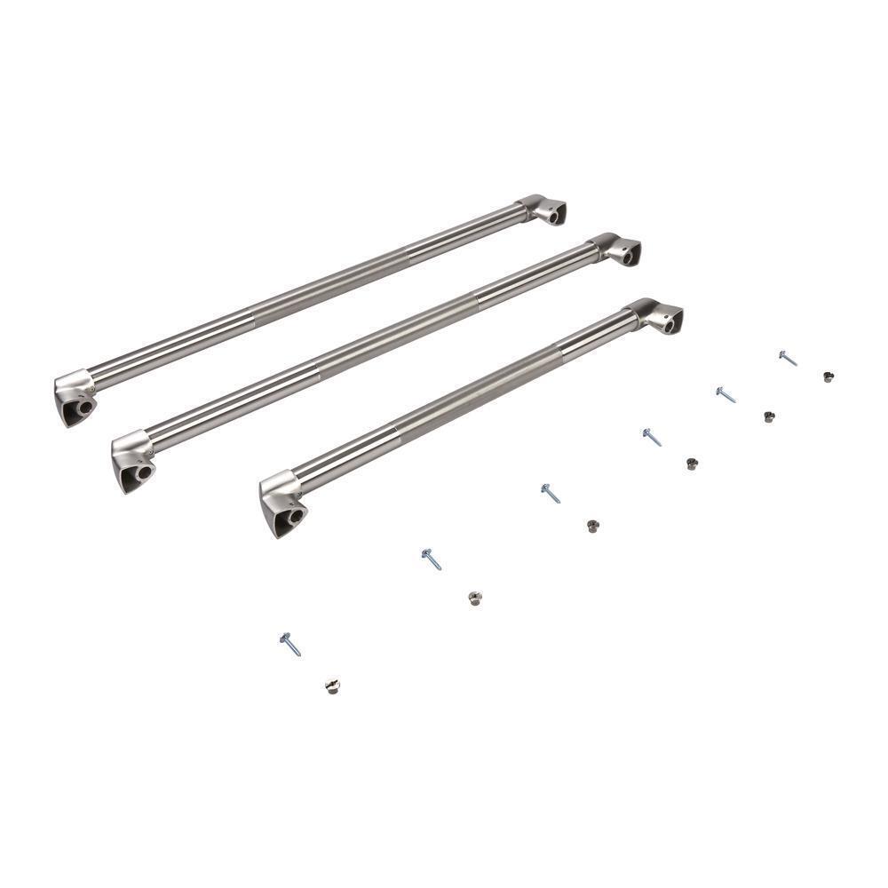 Jennair W10745429 Pro Style Refrigerator Handle Kit, Stainless Steel