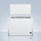 Summit EQFR71 Commercially Listed 8 Cu.Ft. Frost-Free Chest Refrigerator In White With Digital Thermostat For General Purpose Applications; Replaces Scfr70
