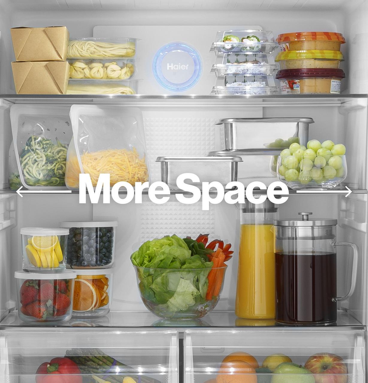 Haier QHE16HYPFS 16.4 Cu. Ft. Quad Door Refrigerator