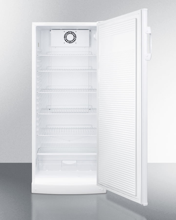 Summit FFAR10 10.1 Cu.Ft. General Purpose Auto Defrost All-Refrigerator With Internal Fan In Thin 24" Footprint
