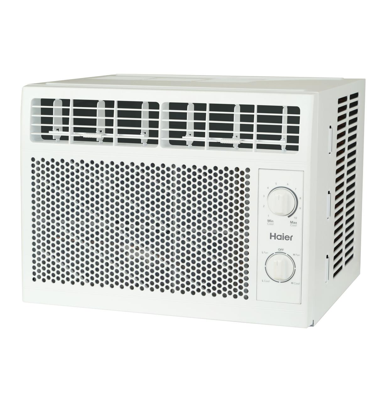 Haier QHEC05AC Haier 5,000 Btu Mechanical Window Air Conditioner For Small Rooms Up To 150 Sq Ft.