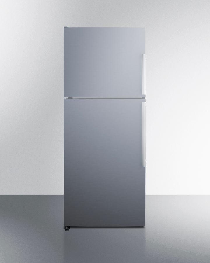 Summit FF1513SSLHD 28" Wide Top Mount Refrigerator-Freezer