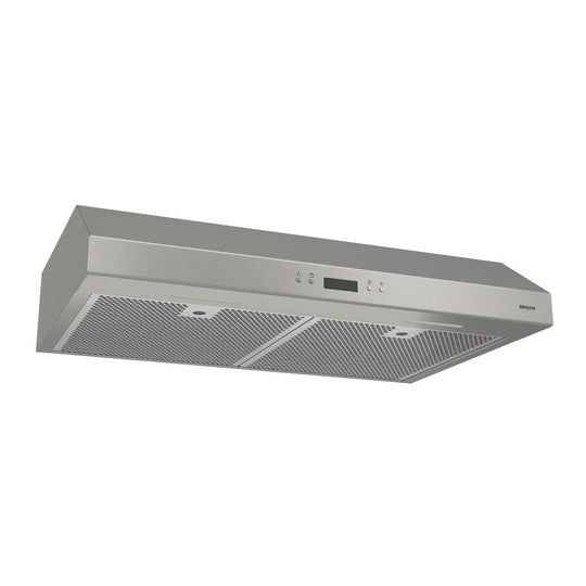 Broan BCDJ130SS Broan® 30-Inch Convertible Under-Cabinet Range Hood W/ Heat Sentry®, 400 Cfm, Stainless Steel