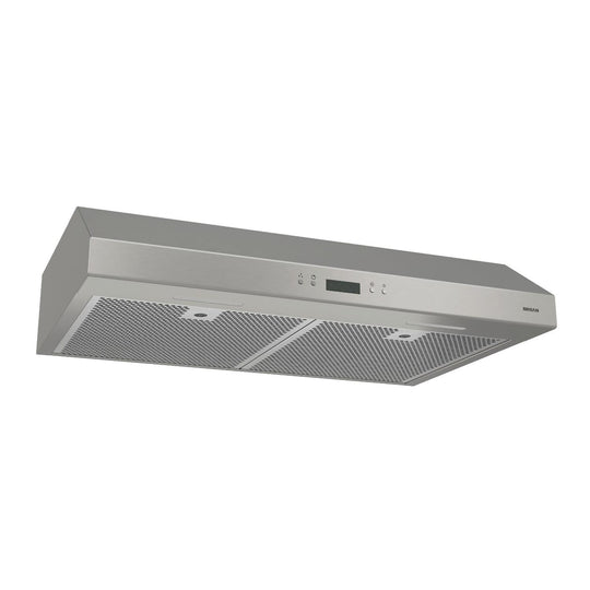 Broan BCDJ136SS Broan® Glacier 36-Inch Convertible Under-Cabinet Range Hood, 450 Max Blower Cfm, Stainless Steel