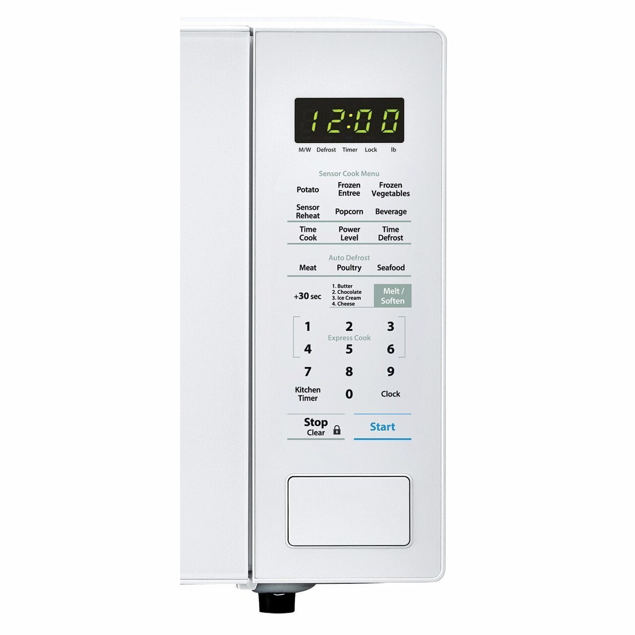 Sharp SMC1441CW 1.4 Cu. Ft. 1000W Sharp White Countertop Microwave Oven