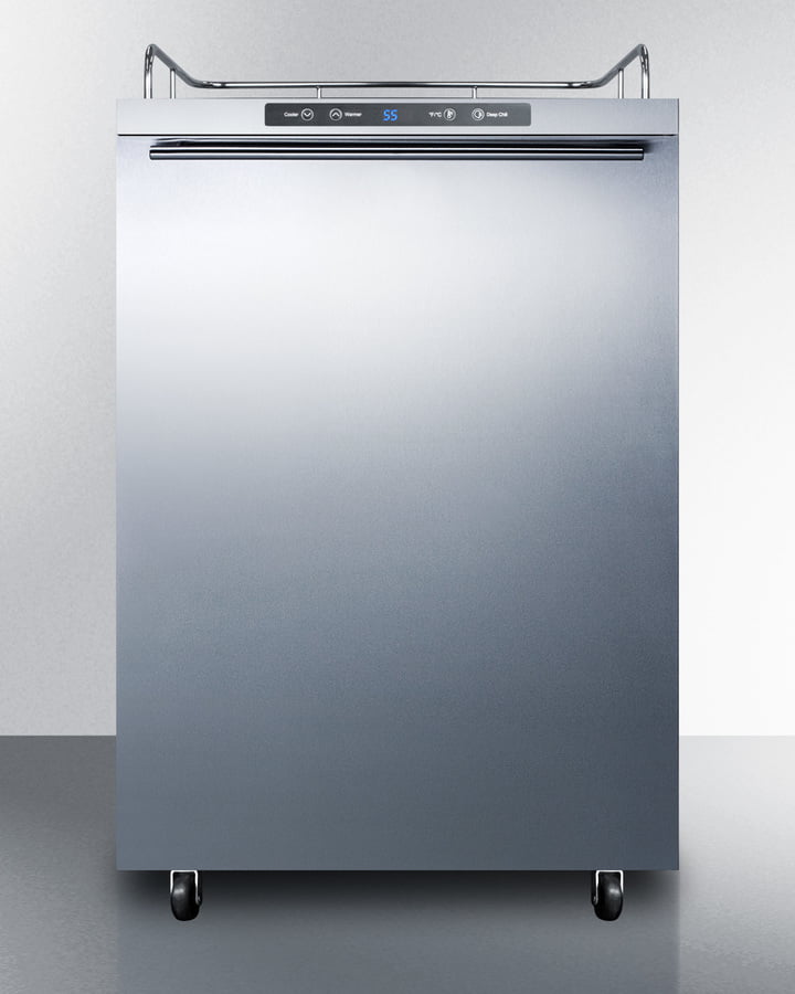 Summit SBC635MOSNKHH 24" Wide Outdoor Kegerator