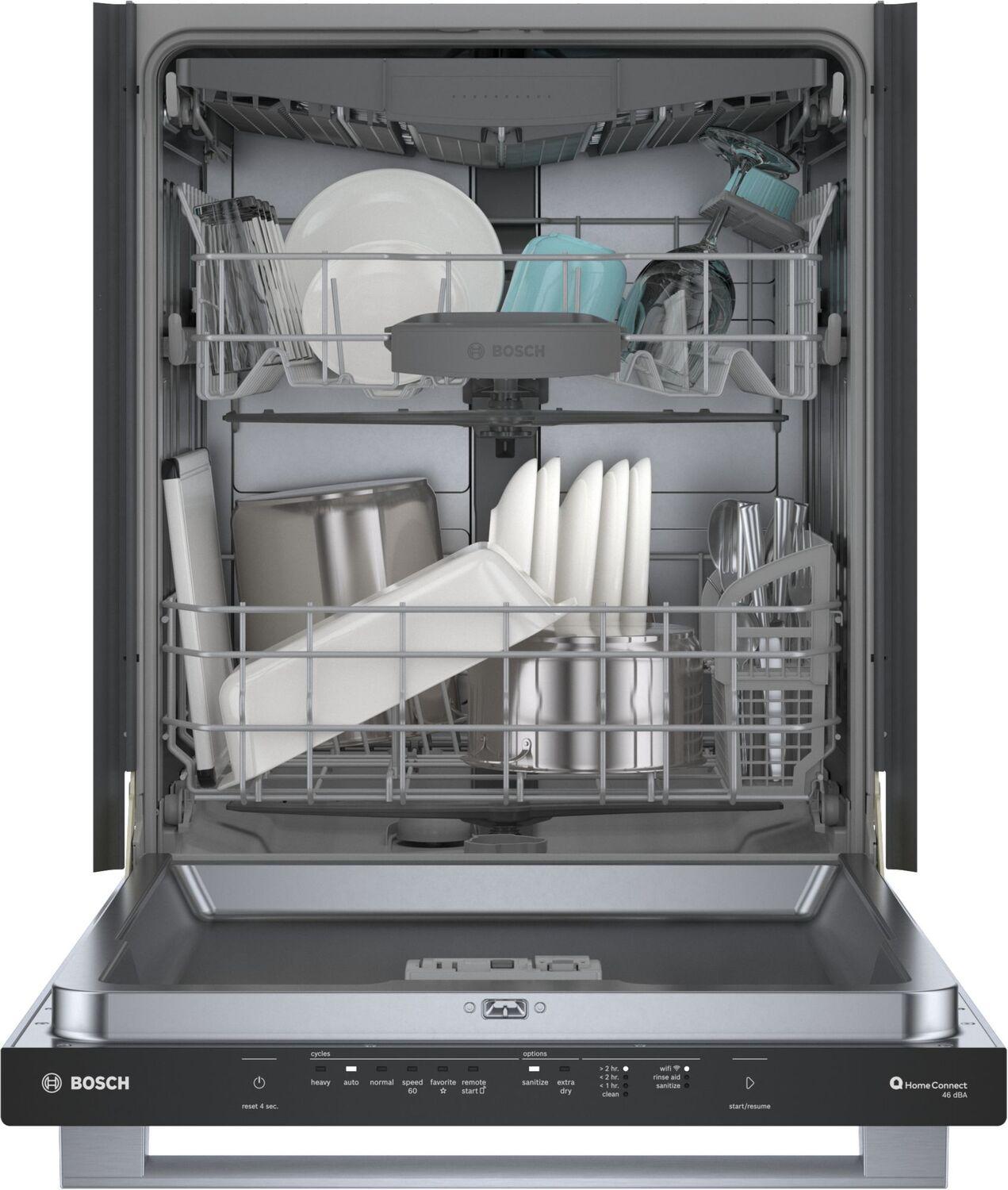Bosch SHX5AEM5N 100 Premium Dishwasher 24" Stainless Steel