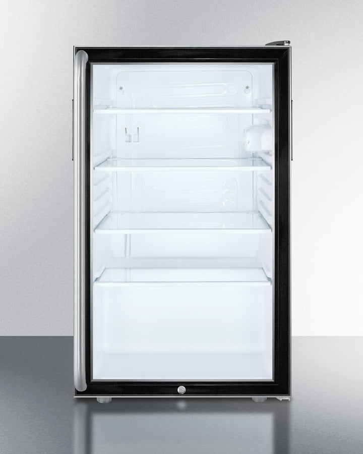 Summit SCR500BL7SHADA 20" Wide All-Refrigerator, Ada Compliant