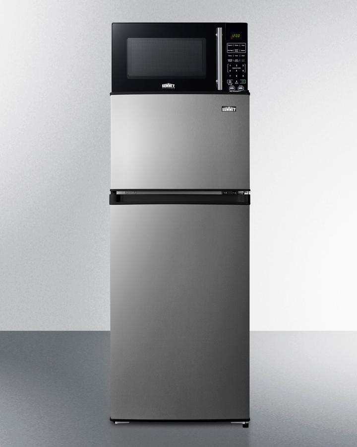 Summit MRF73PLA Microwave/Refrigerator-Freezer Combination With Allocator