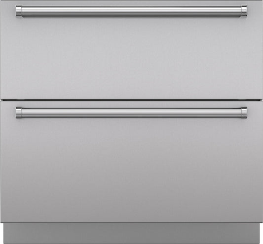 Sub-Zero 7025310 Stainless Steel 36" Drawer Panels With Pro Handles