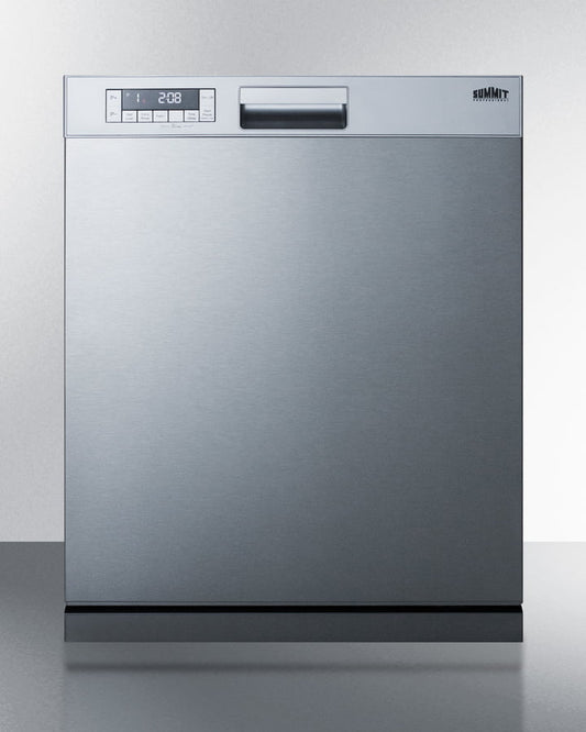Summit DW2435SSADA 24" Wide Built-In Dishwasher, Ada Compliant