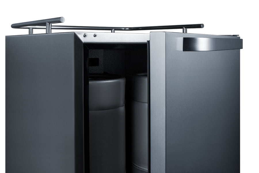 Summit SBC695OSNK 24" Wide Built-In Outdoor Kegerator