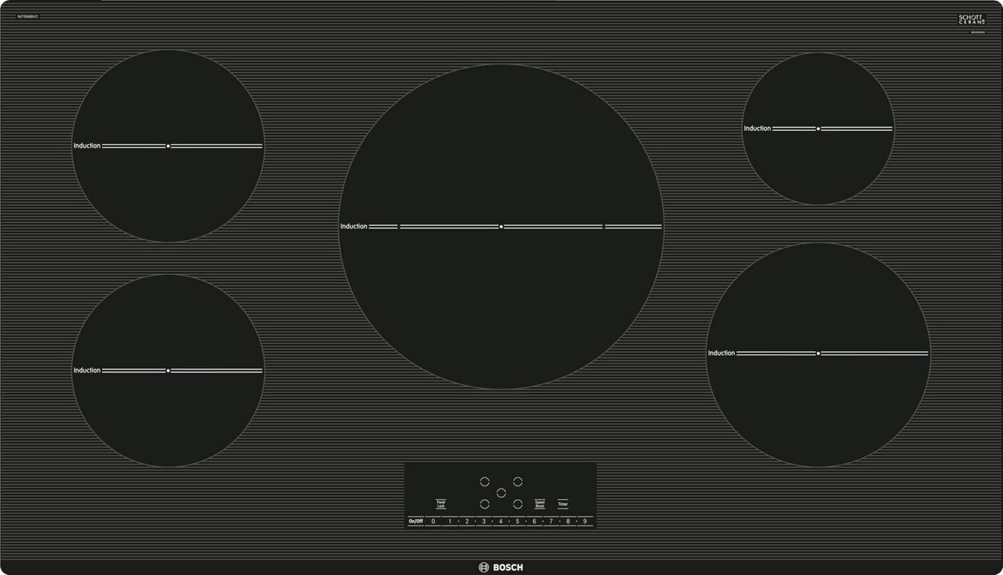 Bosch NIT5668UC 500 Series 36" Induction Cooktop