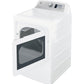 Ge Appliances GTD65EBSJWS Ge® 7.4 Cu. Ft. Capacity Aluminized Alloy Drum Electric Dryer With Sensor Dry
