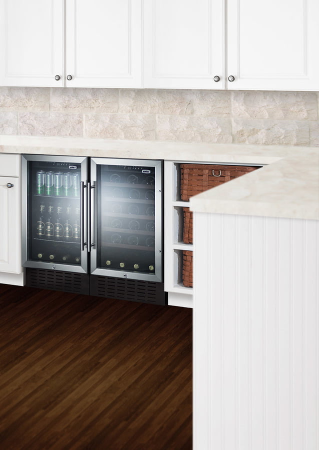 Summit SWC1840BCSS 18" Wide Built-In Wine Cellar