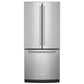 Kitchenaid KRFF300ESS 20 Cu. Ft. 30-Inch Width Standard Depth French Door Refrigerator With Interior Dispense