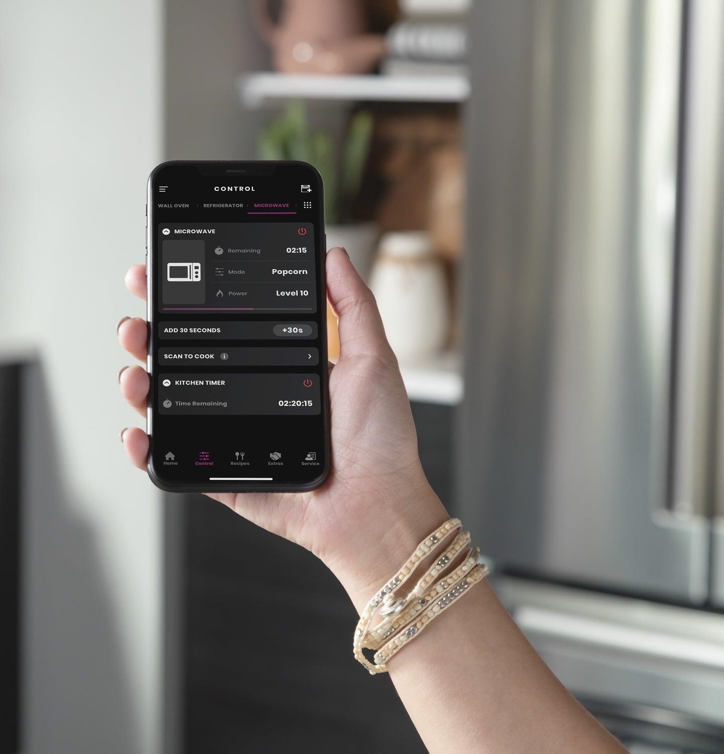 Haier QVM7167RNSS 30" 1.6 Cu. Ft. Smart Over-The-Range Microwave Oven