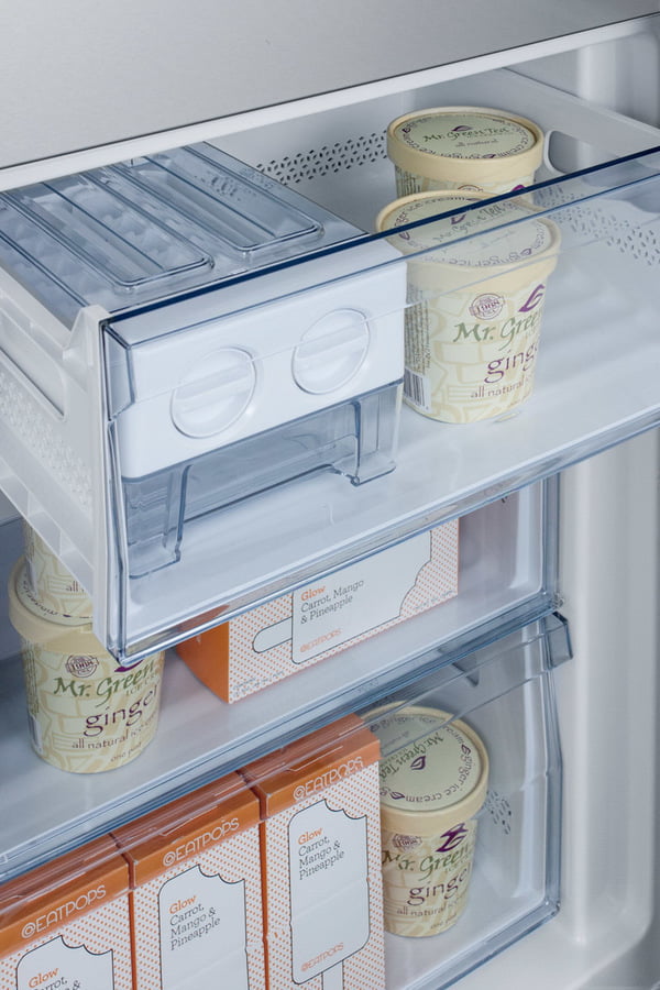 Summit FFBF192SS 24" Wide Bottom Freezer Refrigerator