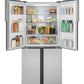 Haier QHE16HYPFS 16.4 Cu. Ft. Quad Door Refrigerator