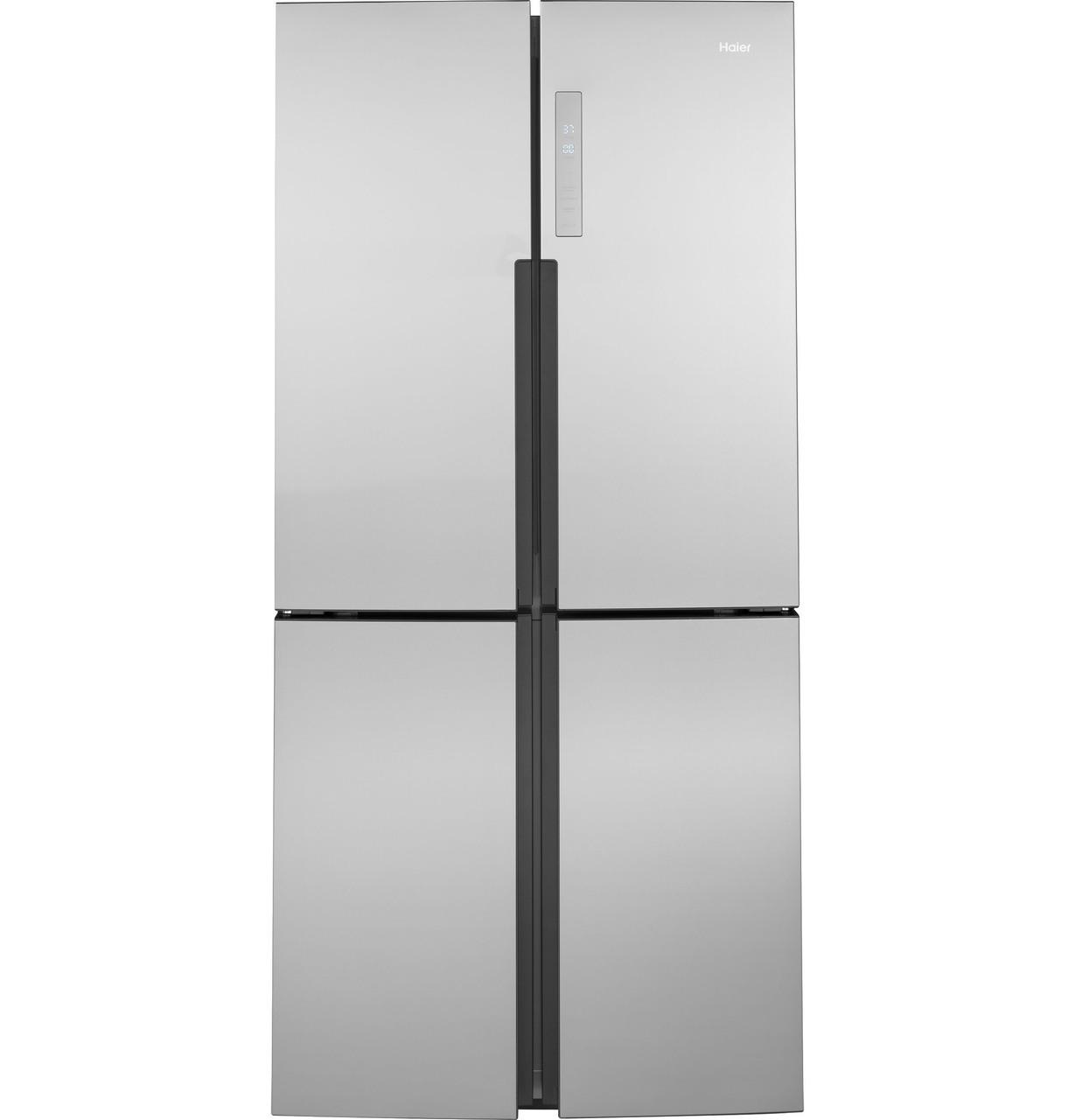 Haier QHE16HYPFS 16.4 Cu. Ft. Quad Door Refrigerator