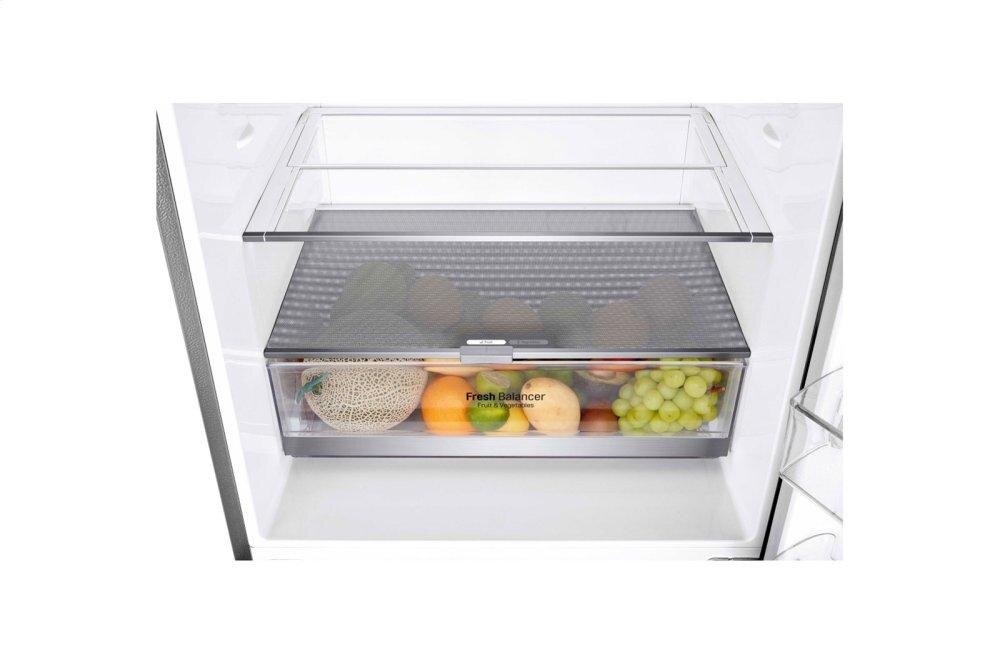 Lg LBNC15231V 15 Cu. Ft. Bottom Freezer Refrigerator