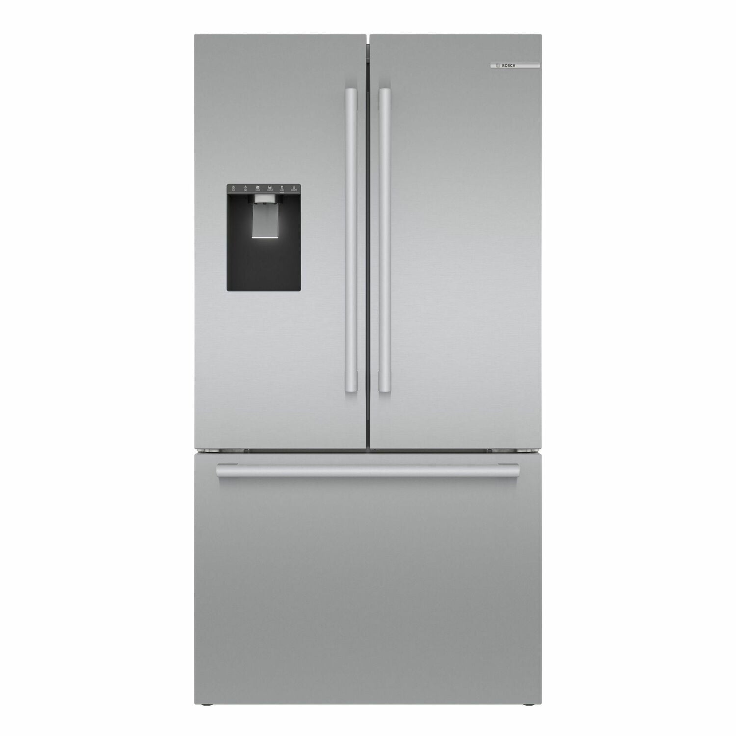 Bosch B36CD50SNS 500 Series French Door Bottom Mount Refrigerator 36'' Easy Clean Stainless Steel B36Cd50Sns
