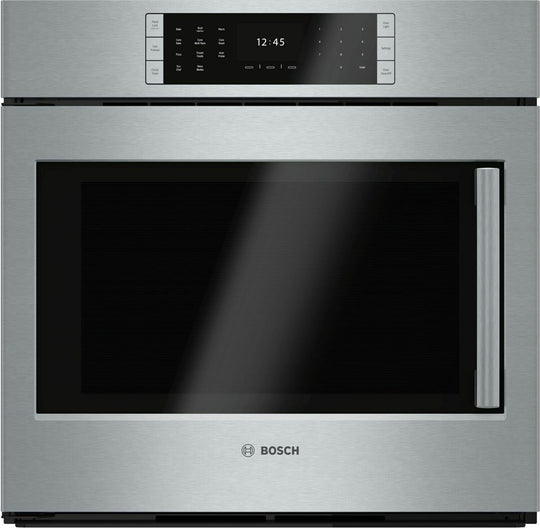 Bosch HBLP451LUC Benchmark Series, 30", Single Wall Oven, Ss, Eu Conv., Tft Touch Control, Left Swing