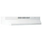 Broan 412401 Broan® 24-Inch Ductless Under-Cabinet Range Hood, White