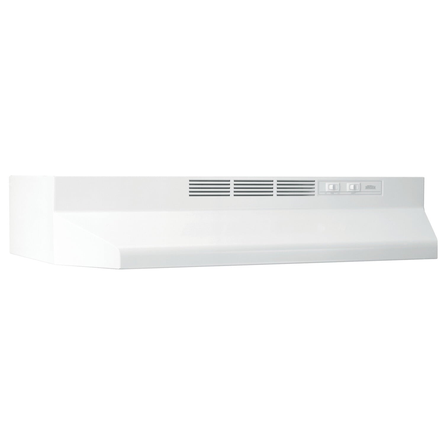 Broan BUEZ121WW Broan® 21-Inch Ductless Under-Cabinet Range Hood W/ Easy Install System, White