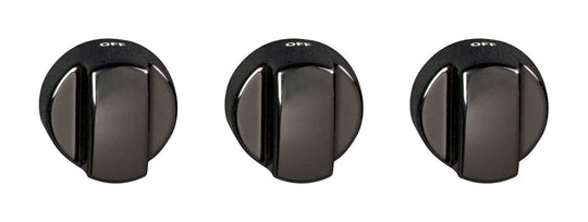 Wolf 825146 Black Knobs