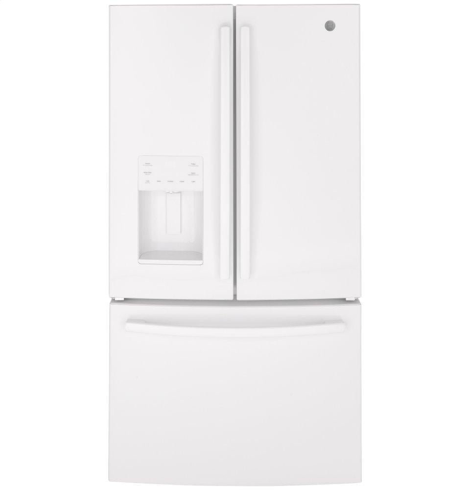 Ge Appliances GFE26JGMWW Ge® Energy Star® 25.6 Cu. Ft. French-Door Refrigerator