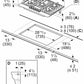 Bosch NGM3050UC 300 Series Gas Cooktop Stainless Steel