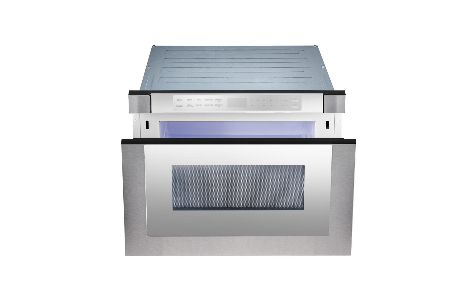 Xo Appliance XOMWD24SM 24" Built-In Microwave Drawer - Silver Mirror Finish