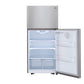 Lg LTCS20020S 20 Cu. Ft. Top Freezer Refrigerator