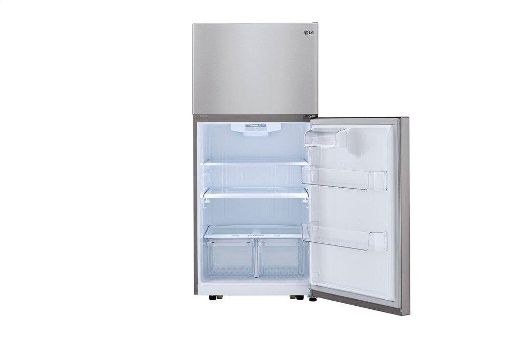 Lg LTCS20020S 20 Cu. Ft. Top Freezer Refrigerator