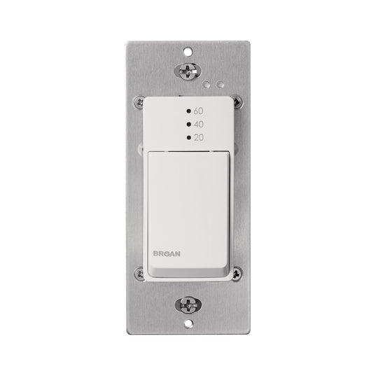 Broan CD60W Broan-Nutone® 20-40-60 Min Countdown Timer Exhaust Fan Wall Control Switch