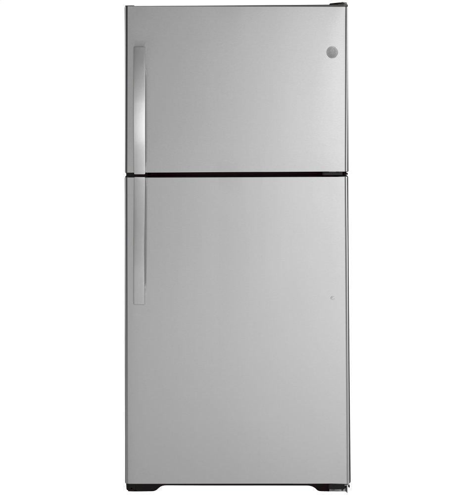 Ge Appliances GTE19JSNRSS Ge® Energy Star® 19.2 Cu. Ft. Top-Freezer Refrigerator