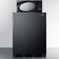 Summit MRF663B Microwave/Refrigerator-Freezer Combination