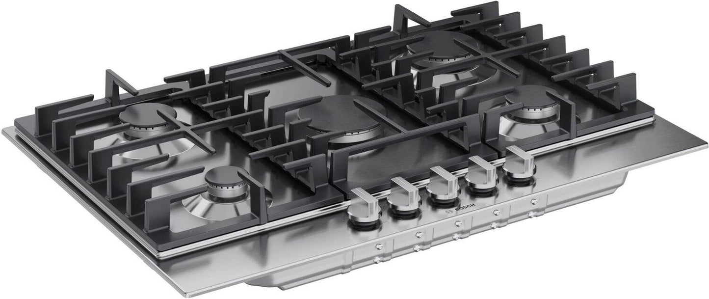 Bosch NGM3050UC 300 Series Gas Cooktop Stainless Steel