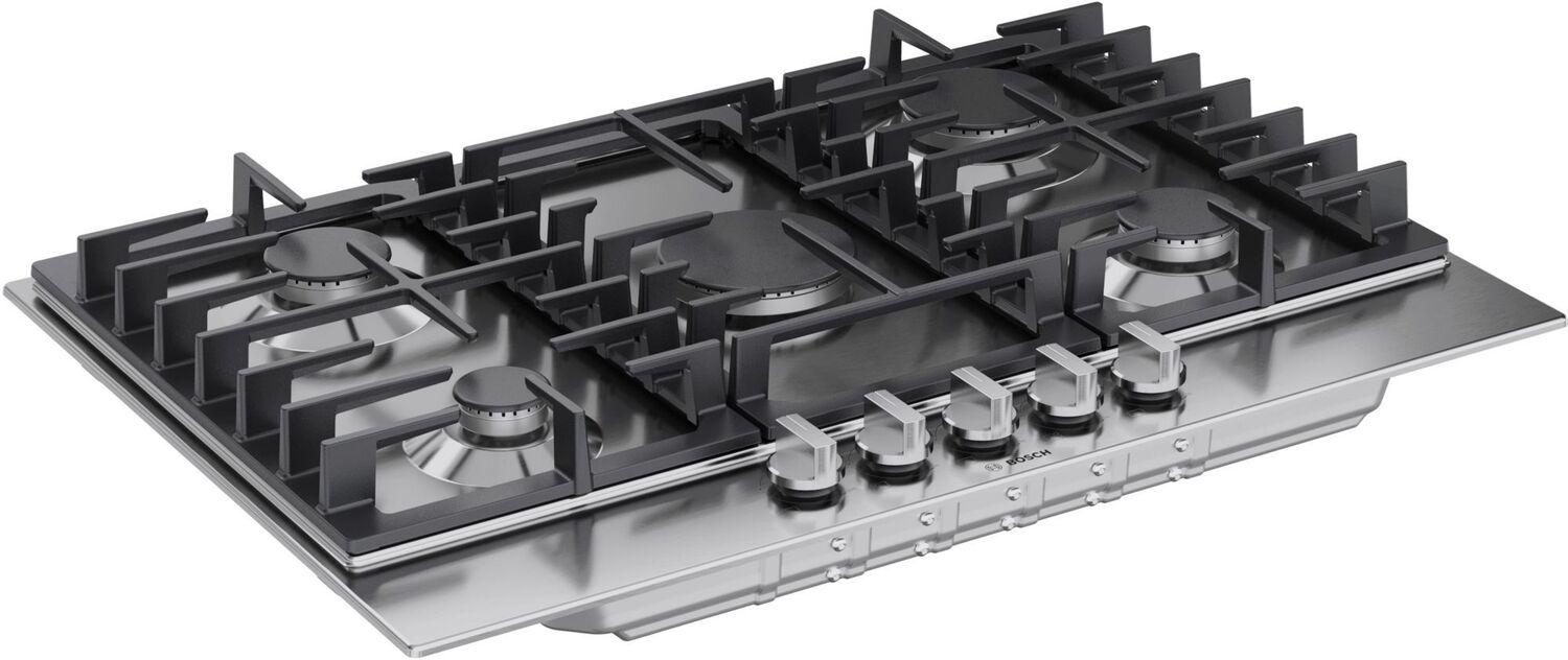 Bosch NGM3050UC 300 Series Gas Cooktop Stainless Steel