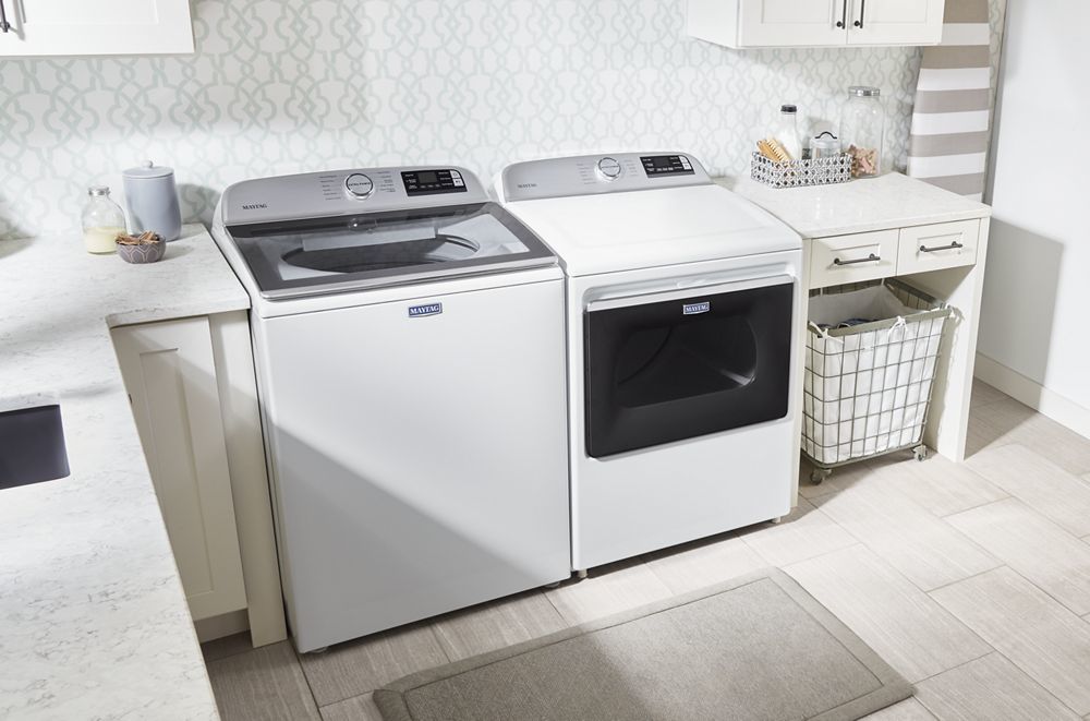 Maytag MVW6230HW Smart Capable Top Load Washer With Extra Power Button - 4.7 Cu. Ft.