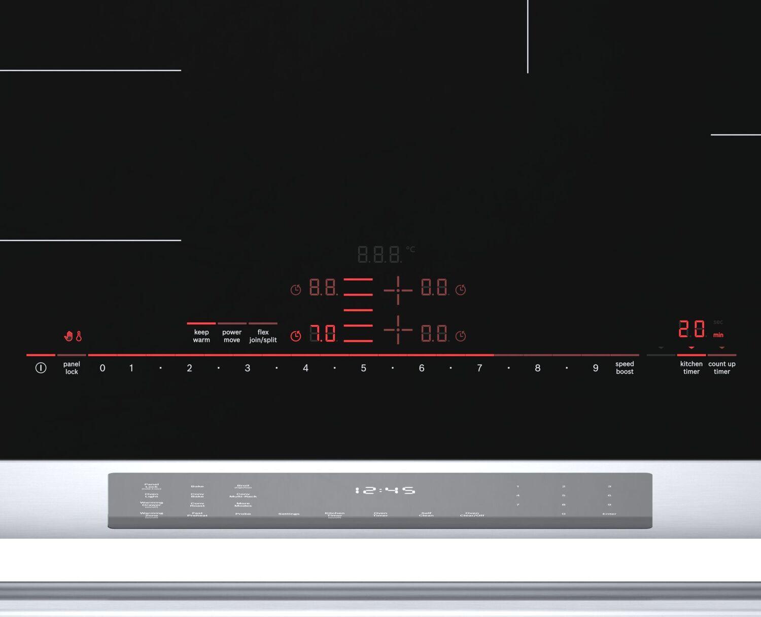 Bosch HIIP057U Benchmark® Induction Slide-In Range 30'' Stainless Steel Hiip057U